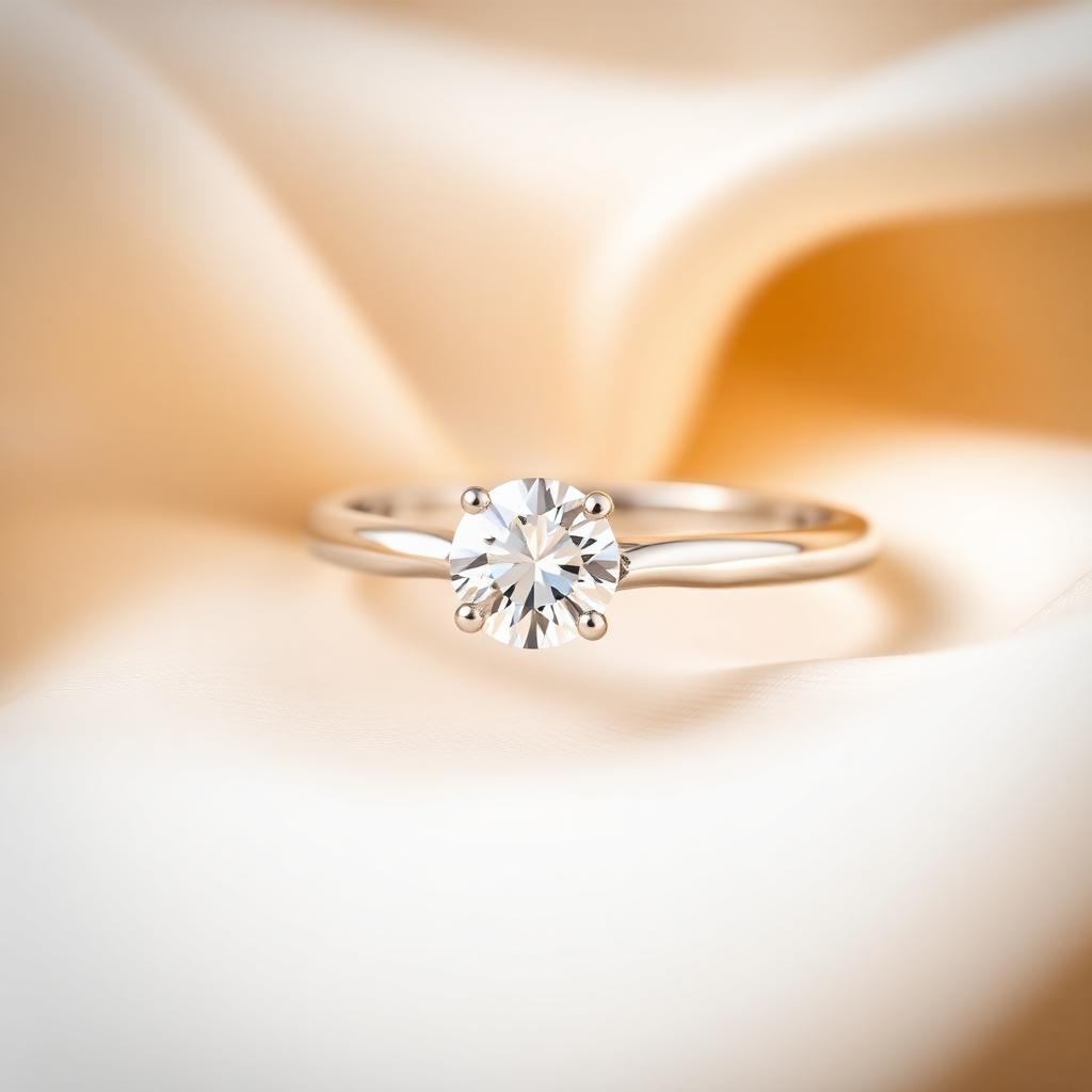 Classic Round Solitaire Ring — KISNA Rings
