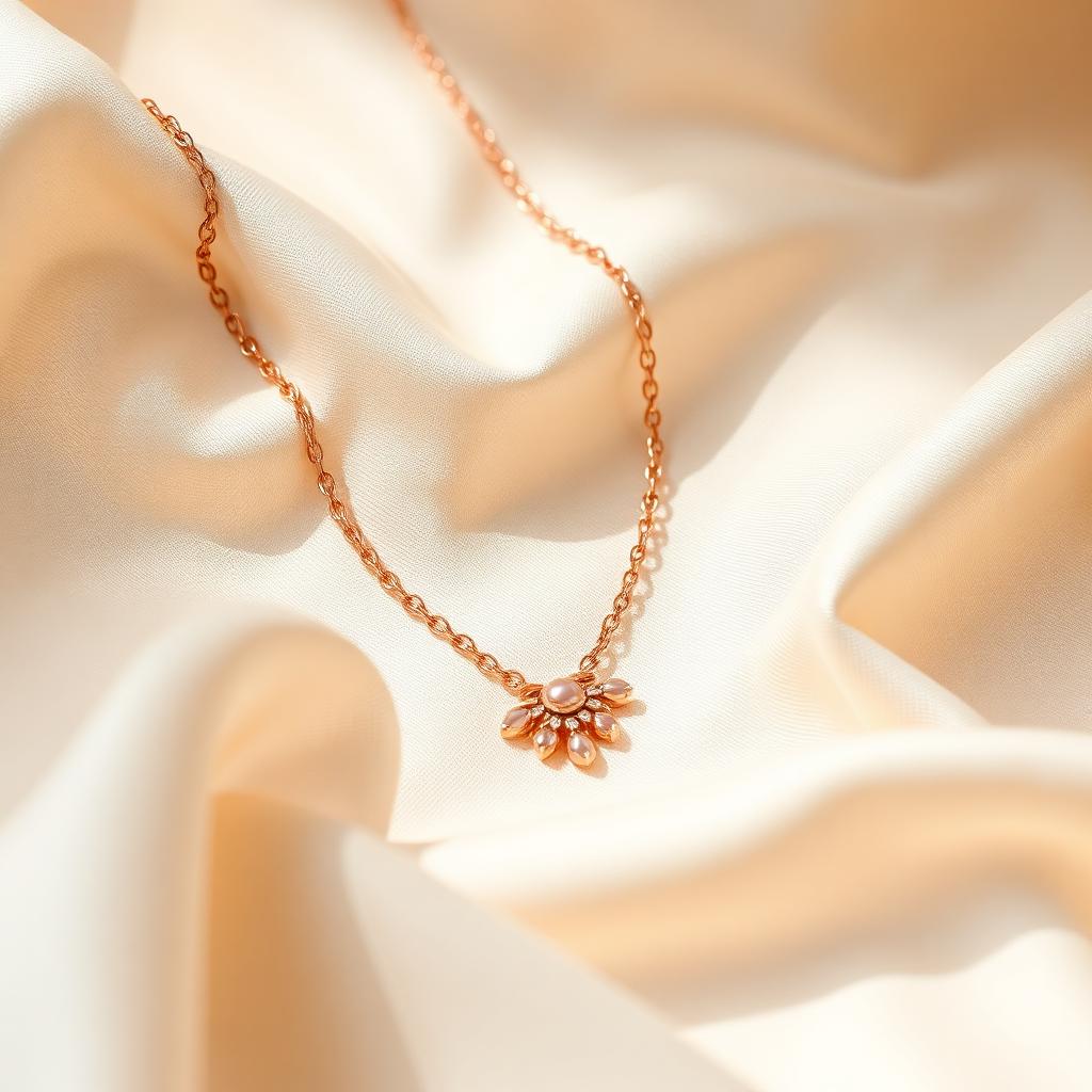 Rose Gold Diamond Payal — KISNA Anklets