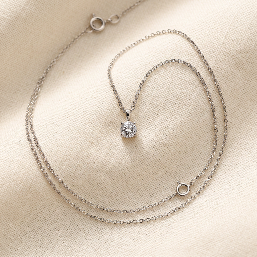 Solitaire Diamond Chain view 3