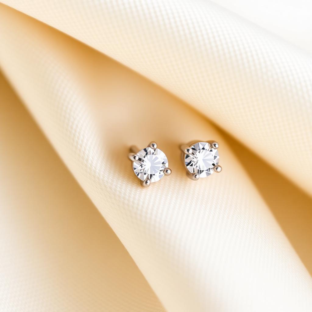 Diamond Stud Earrings — KISNA Earrings