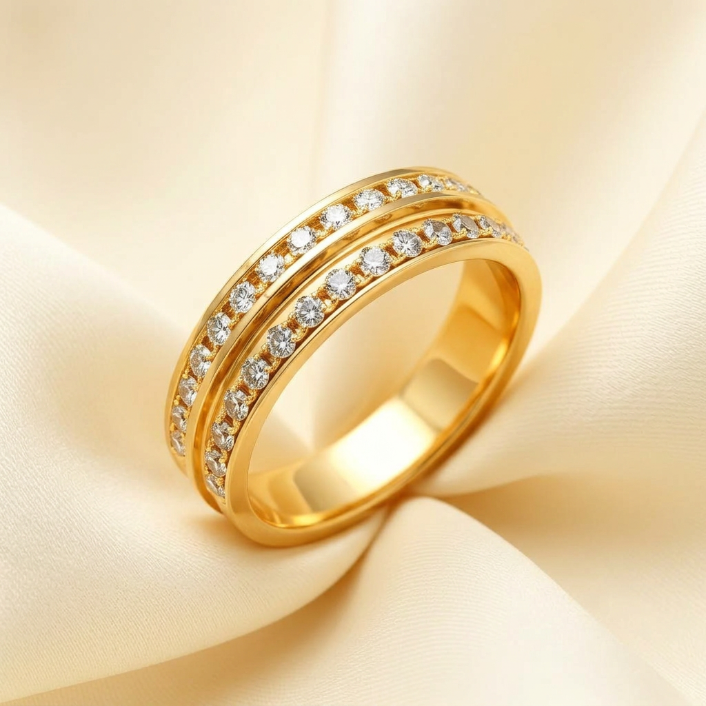 Men's Diamond Band view 2