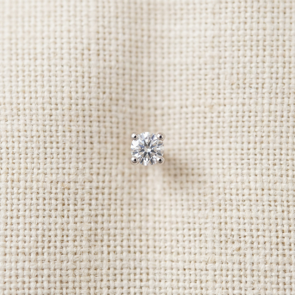 Diamond Nose Pin view 3